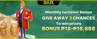 Jilino1 Bet Monthly Turnover Bonus